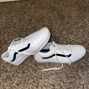 Leather Old Skool Vans